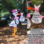 North Bethesda Maryland Stork Sign Flying Storks (301) 606-3091