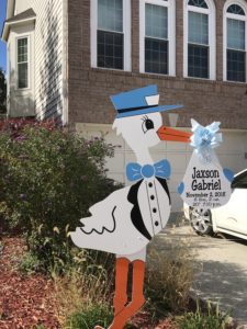 Ashburn, Virginia Stork Sign Rental