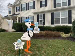 Leesburg Virginia Yard Stork Sign Rentals